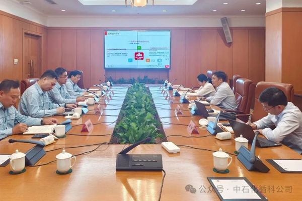循科公司与仪征化纤开展业务交流